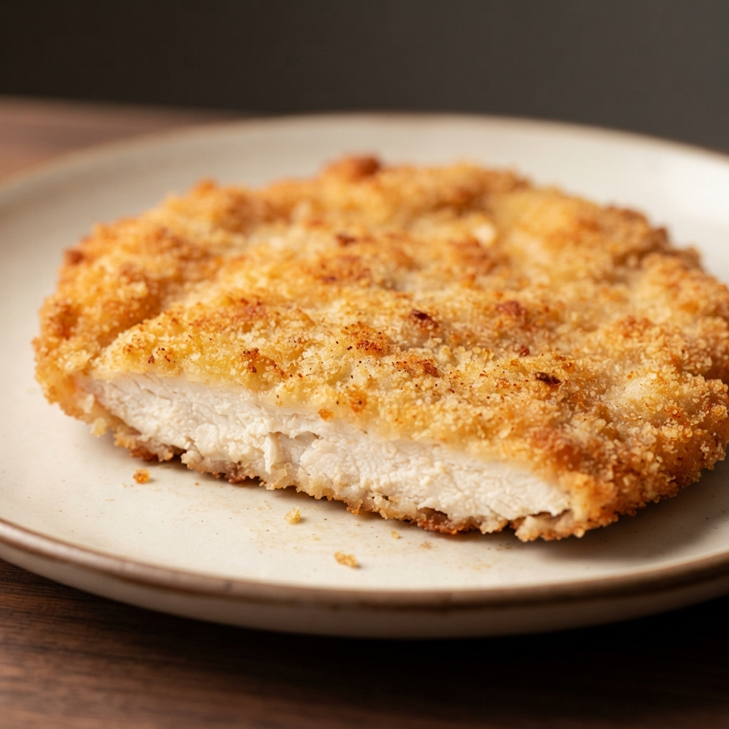 Baked Chicken Schnitzel