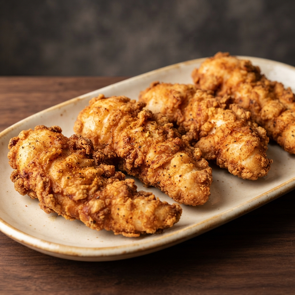 Crispy Buttermilk-Fried Chicken Tenders