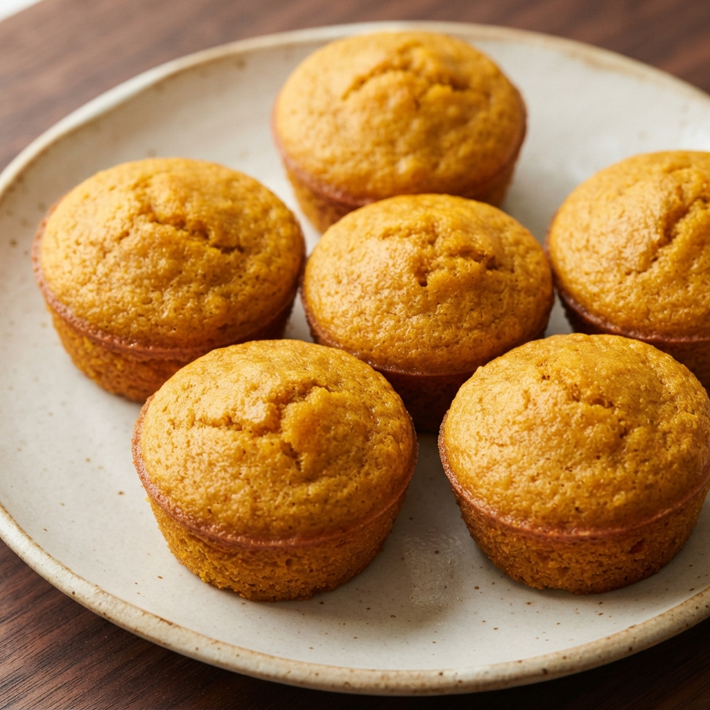Kim's Virtuous Mini Pumpkin Muffins