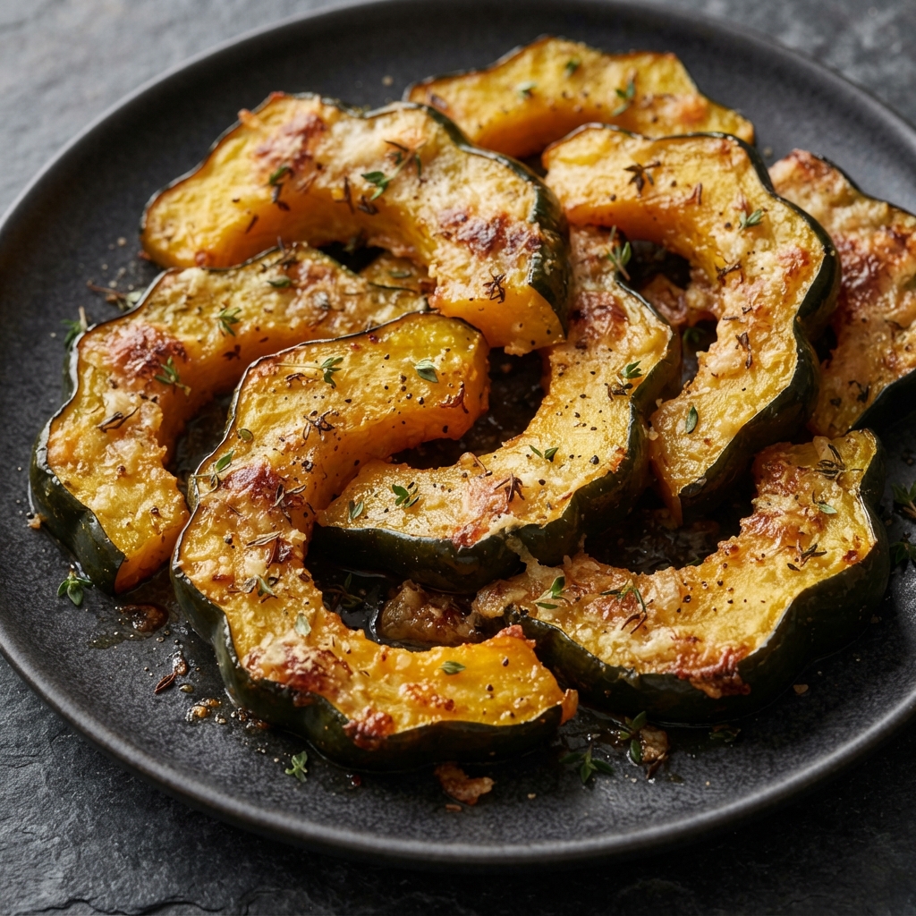 Parmesan-Roasted Acorn Squash
