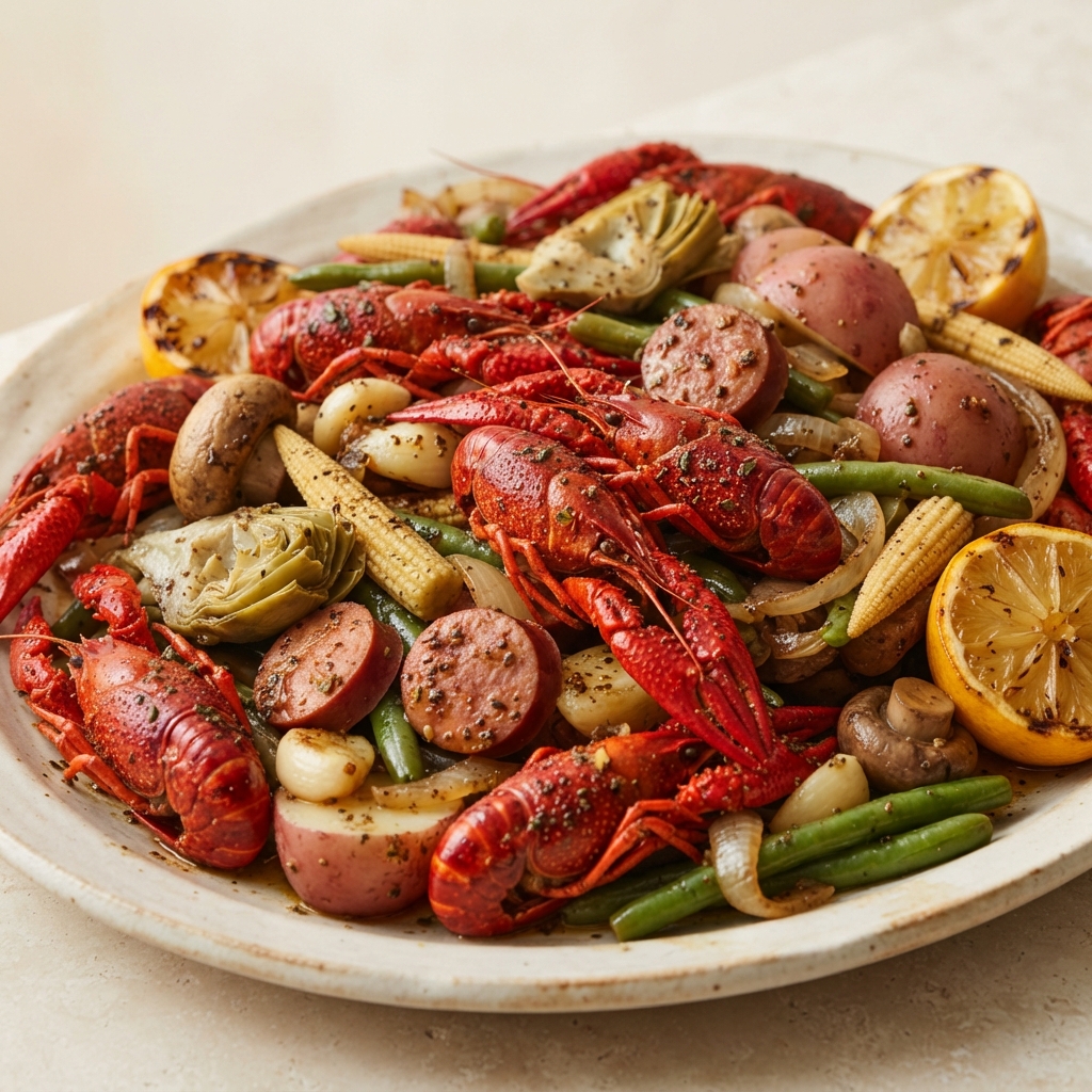 Bayou-Style Crawfish Boil Feast