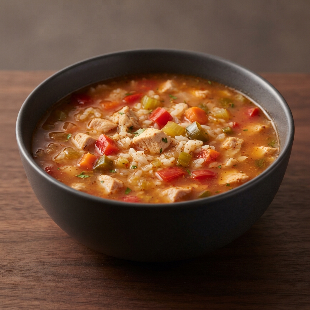 Turkey and Chili-Spiced Mexican Soup