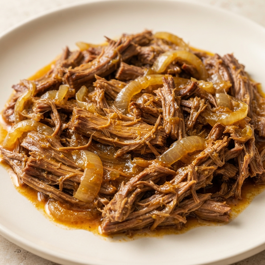 Slow-Cooker Cuban-Style Shredded Beef