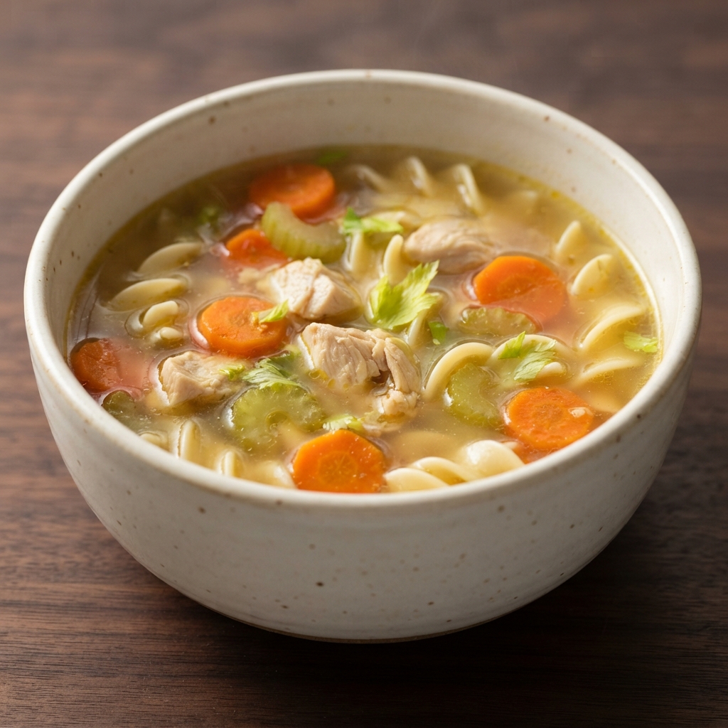 Hearty Chicken Noodle Soup