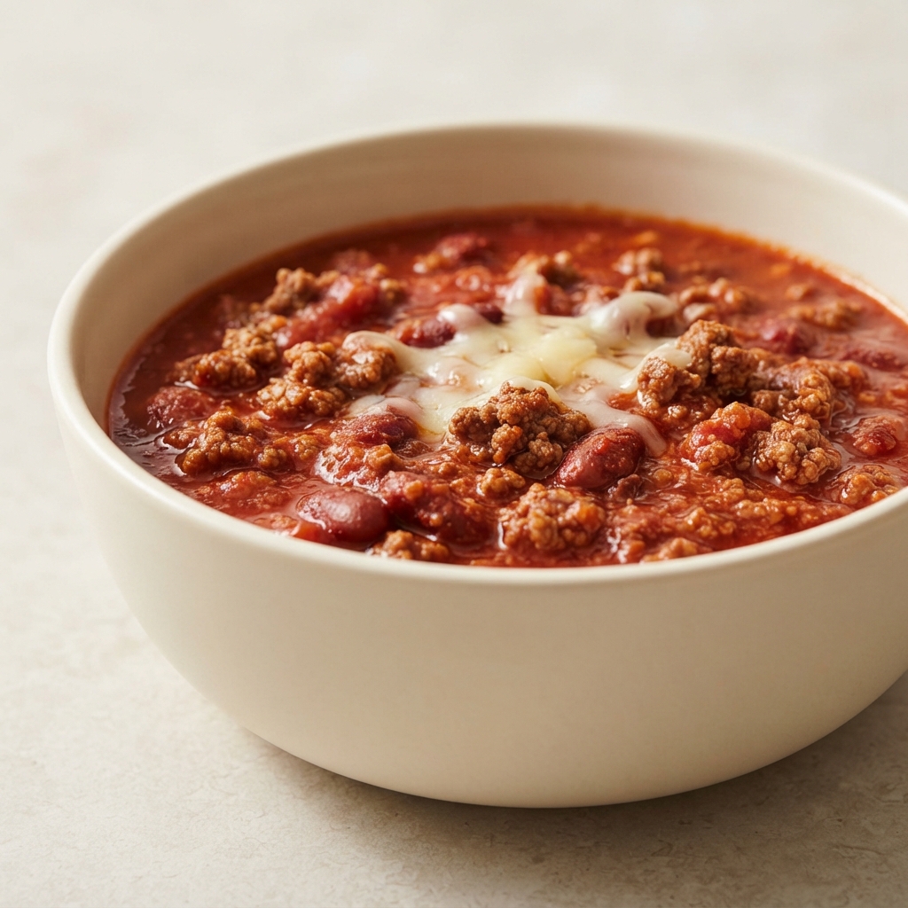 5-Ingredient Beef Chili