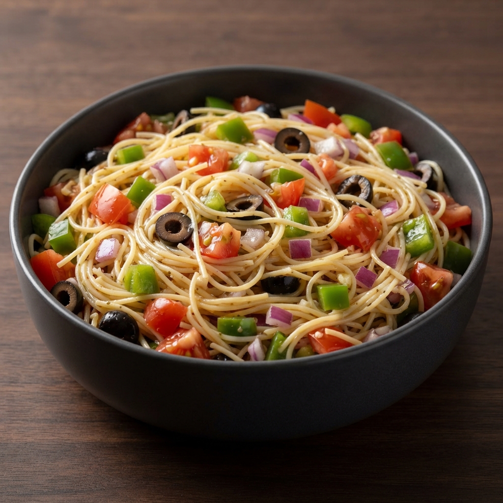 Italian-Style Vermicelli Pasta Salad