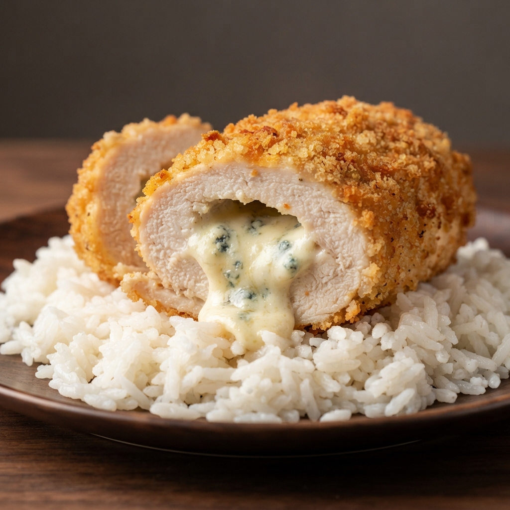 Chicken with Creamy Blue Cheese Filling
