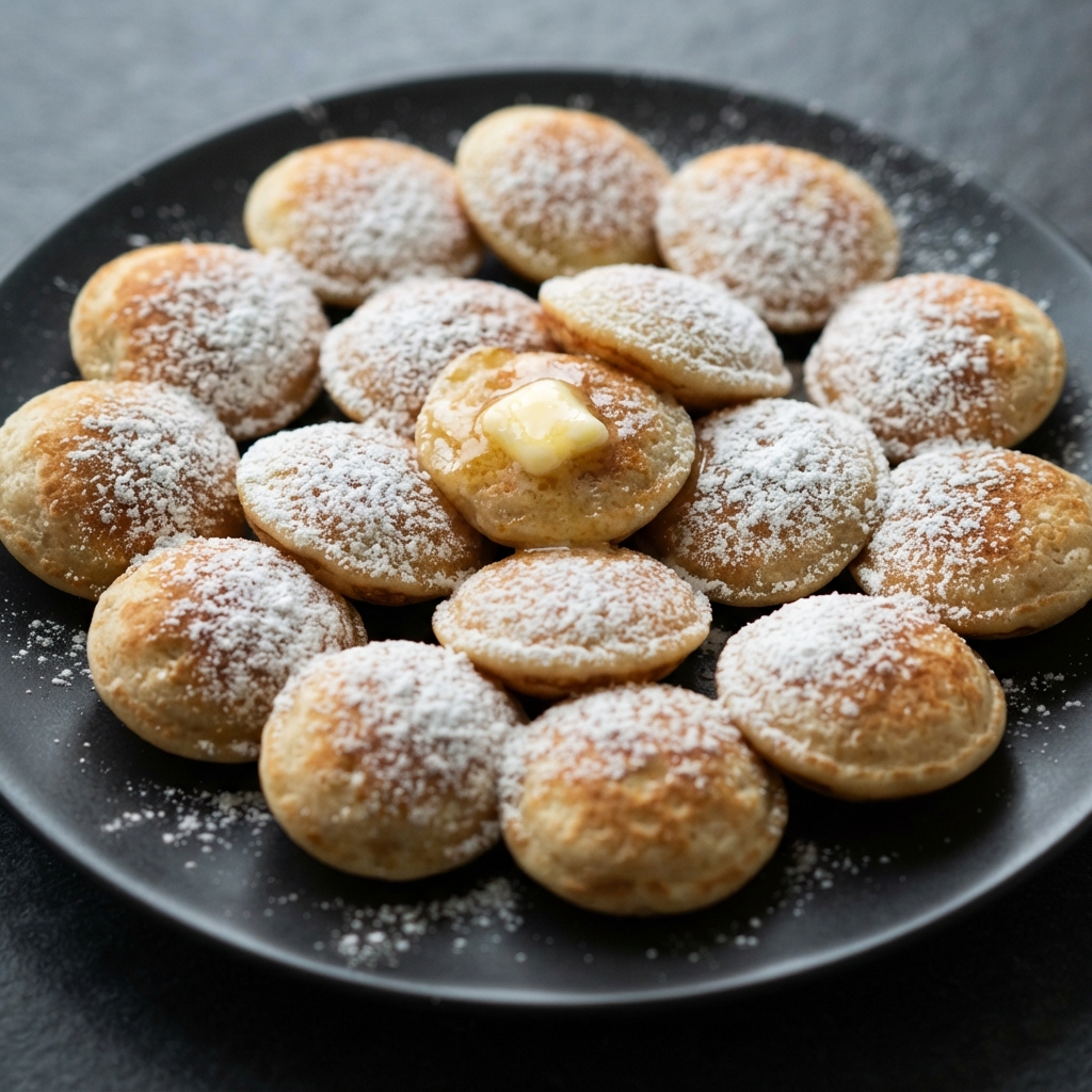 Poffertjes (Dutch Mini Pancakes)