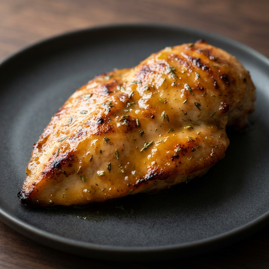 Eden’s Nectar Bourbon-Glazed Chicken