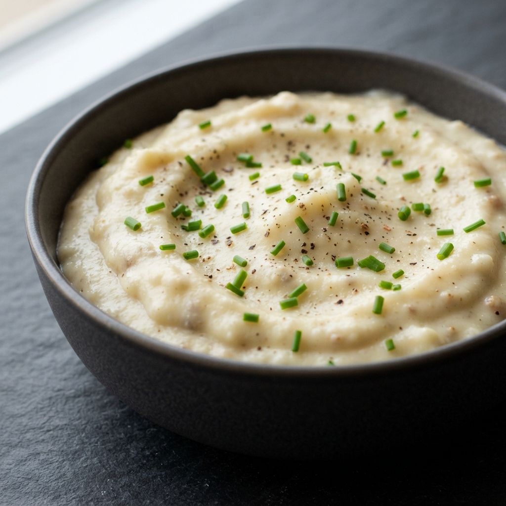 Creamy Garlic Cauliflower Mash