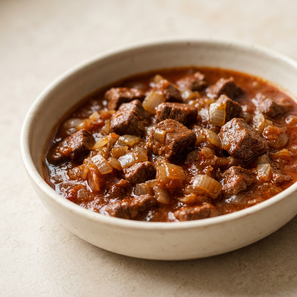 Hungarian Goulash with Ketchup