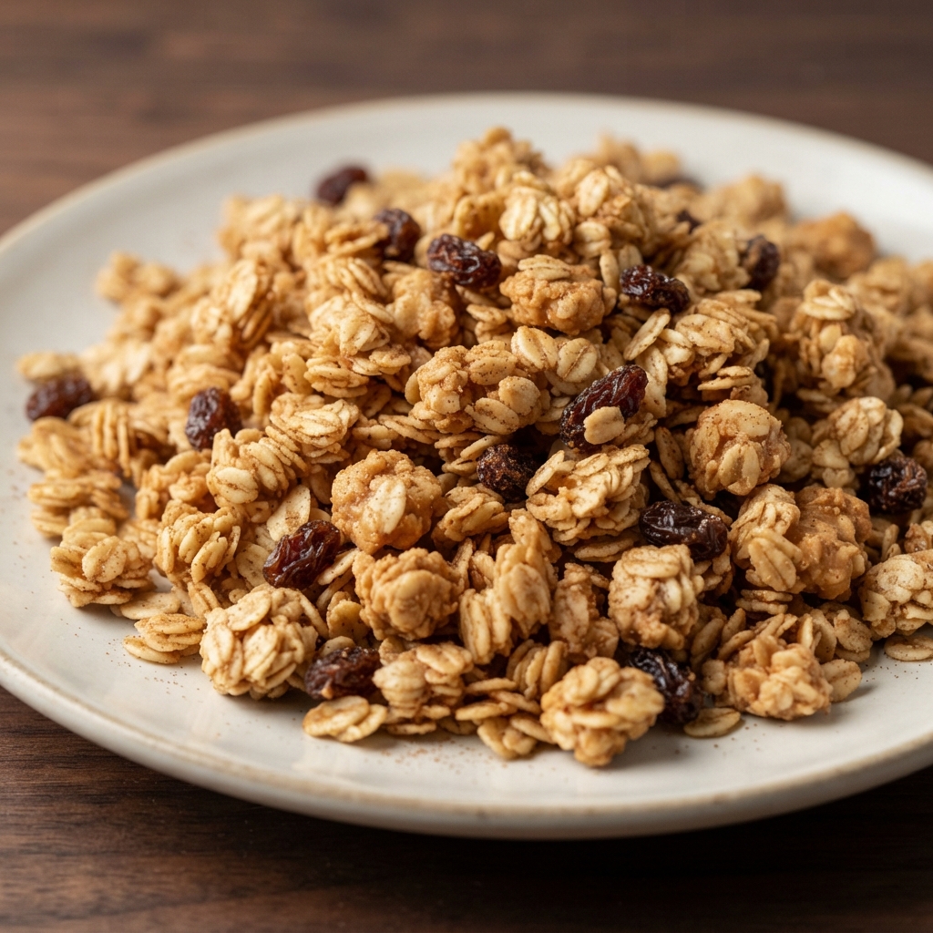 Easiest Peanut Butter Granola Ever