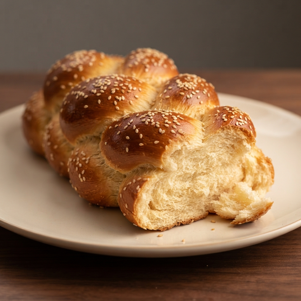 Traditional Shabbat Braided Challah