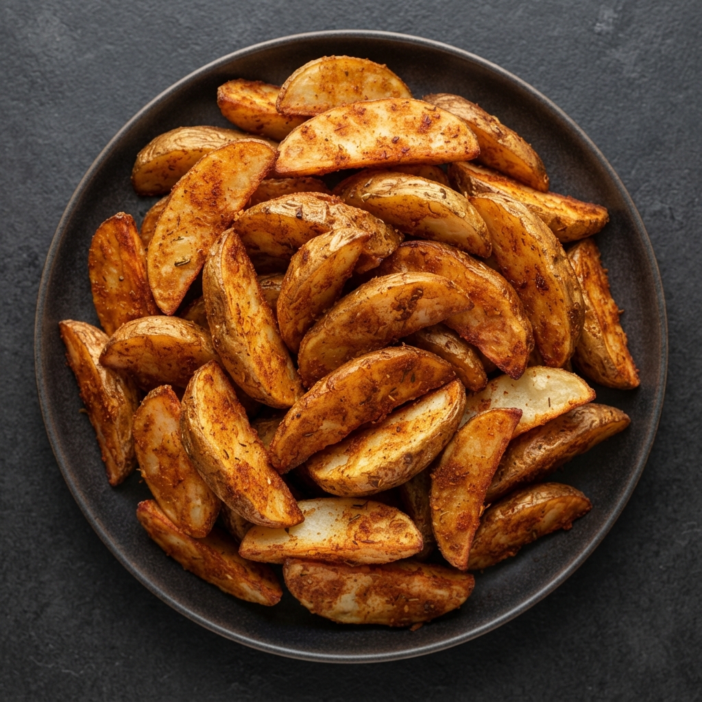 Air-Fried Spanish-Style Potato Wedges