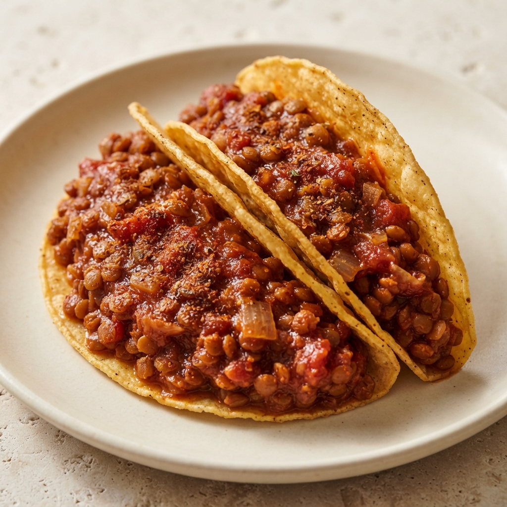 Tasty Lentil Tacos