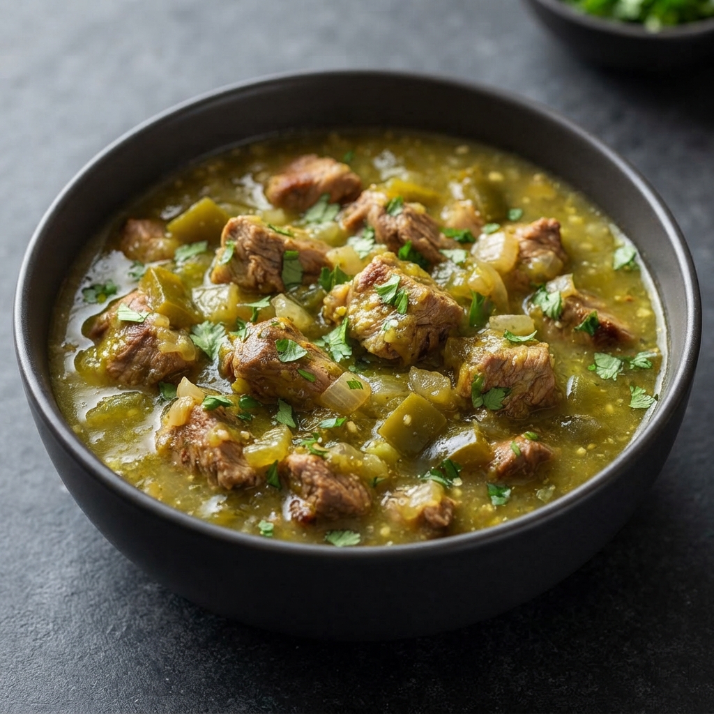 Pressure Cooker Pork Chile Verde