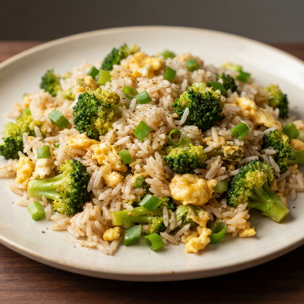 Broccoli Rice Skillet Stir-Fry