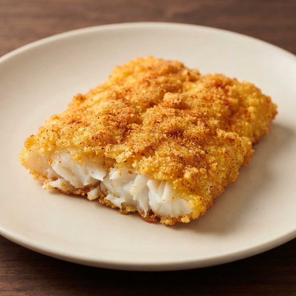 Air-Fried Crunchy Cod Fillets