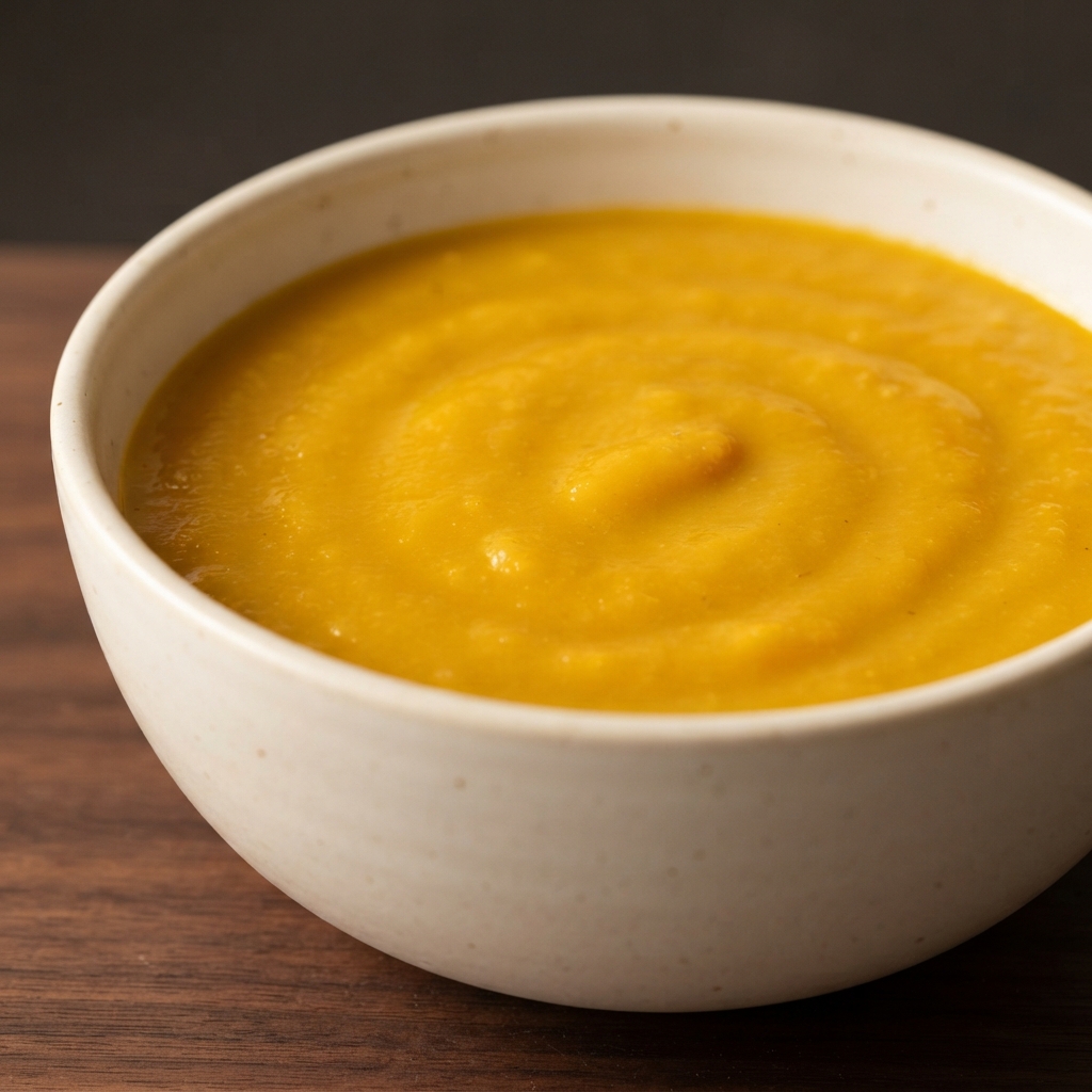 Creamy Butternut and Sweet Potato Soup