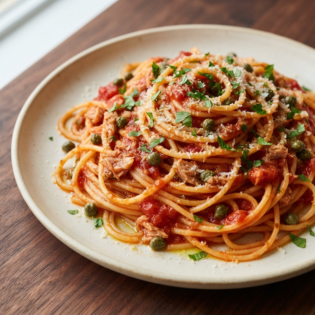 Chef John's Tuna Spaghetti (Spaghetti al Tonno)