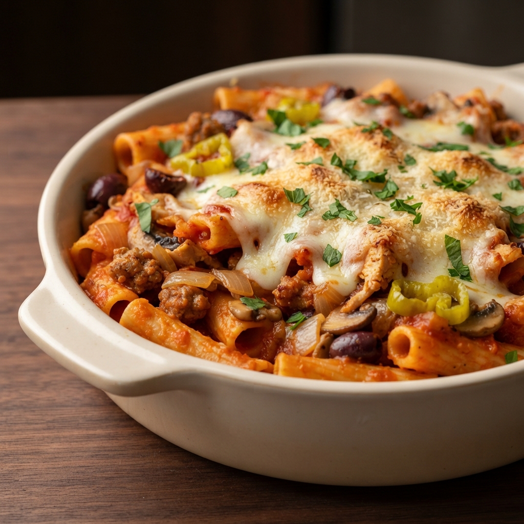 Oven-Baked Turkey Rigatoni