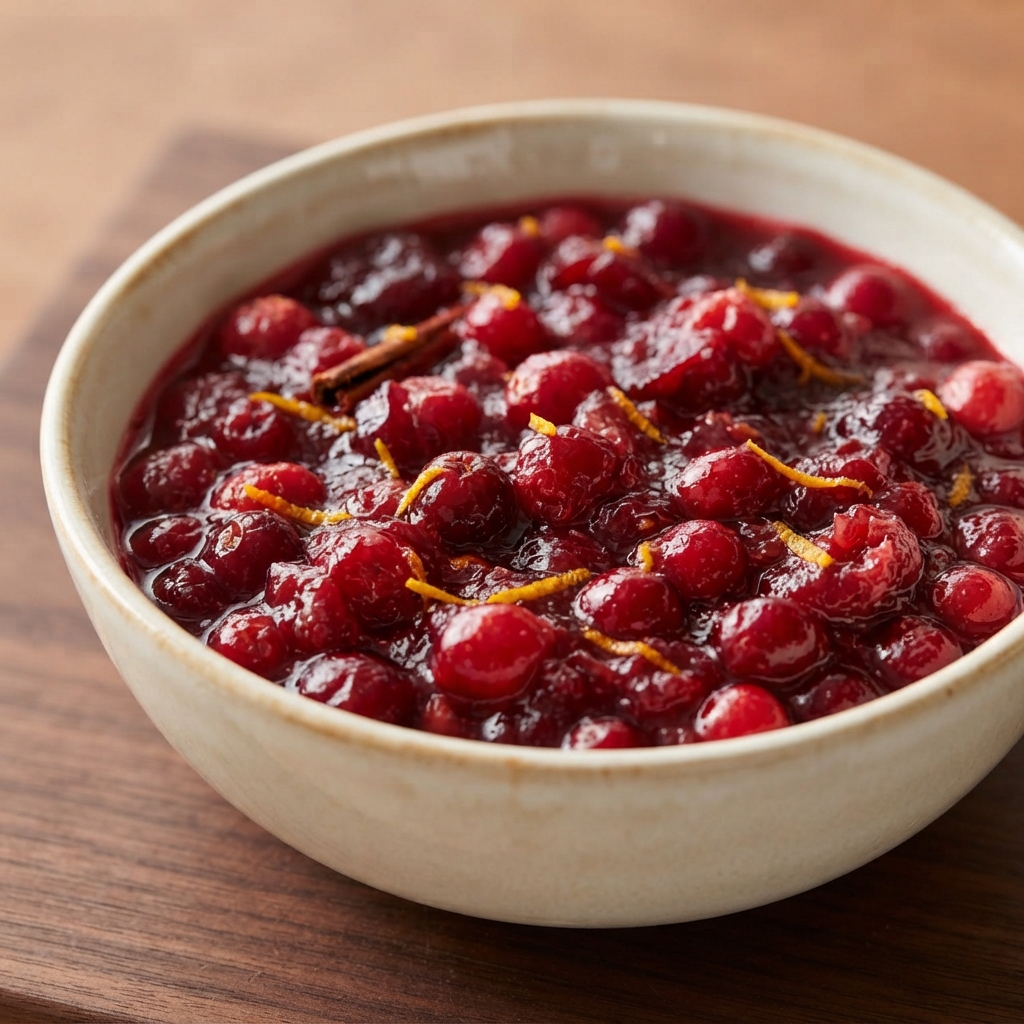 Cranberry Red Wine Relish