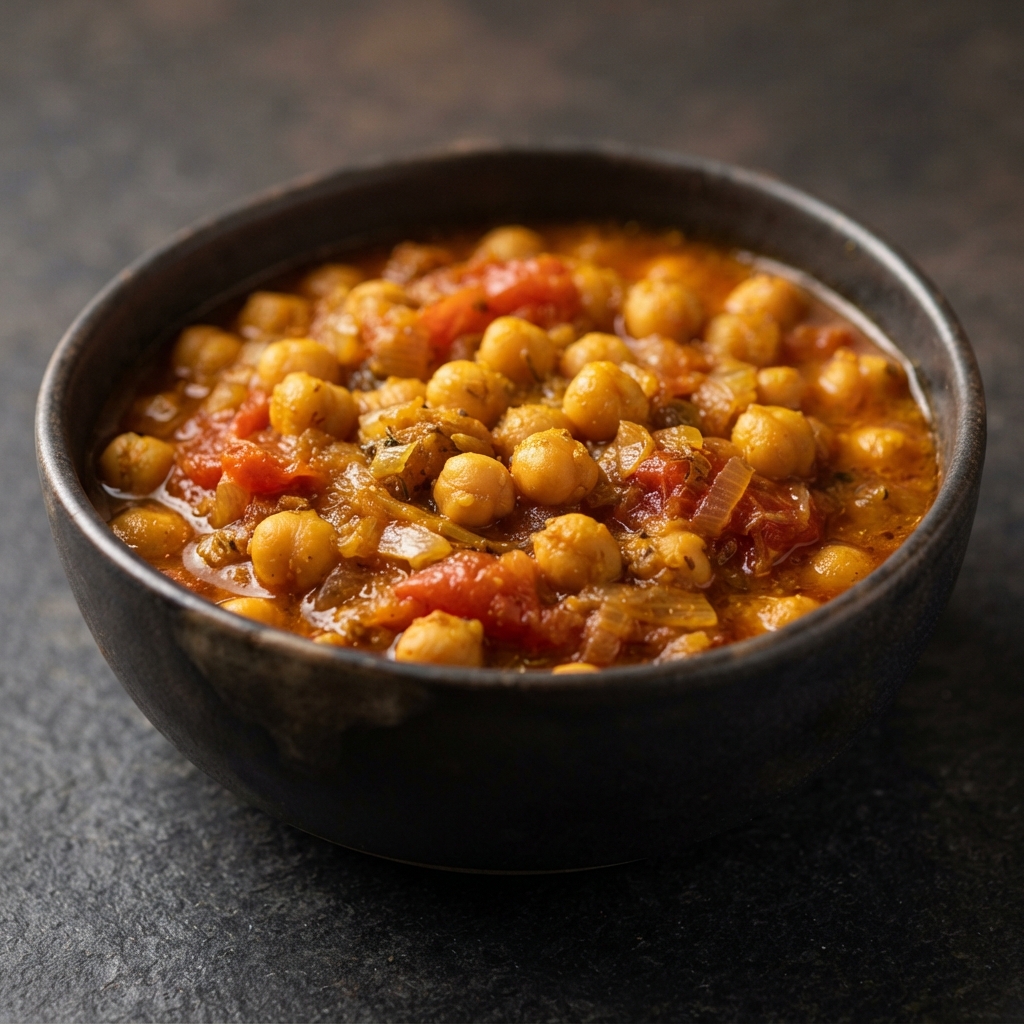 Spiced Chickpea Tomato Curry (Chana Masala)
