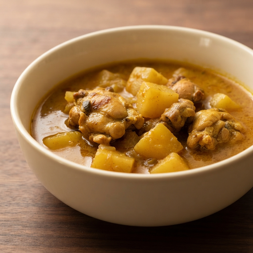 Lemongrass Chicken and Potato Curry