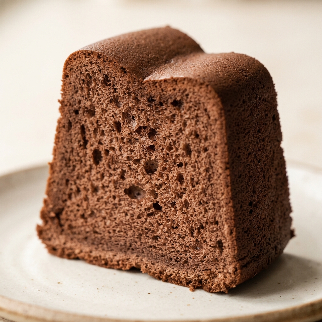 Chocolate Angel Food Cake, Version I