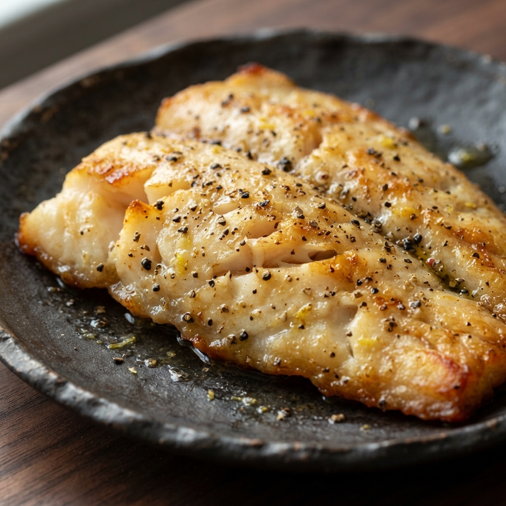 Black Pepper Lemon Cod