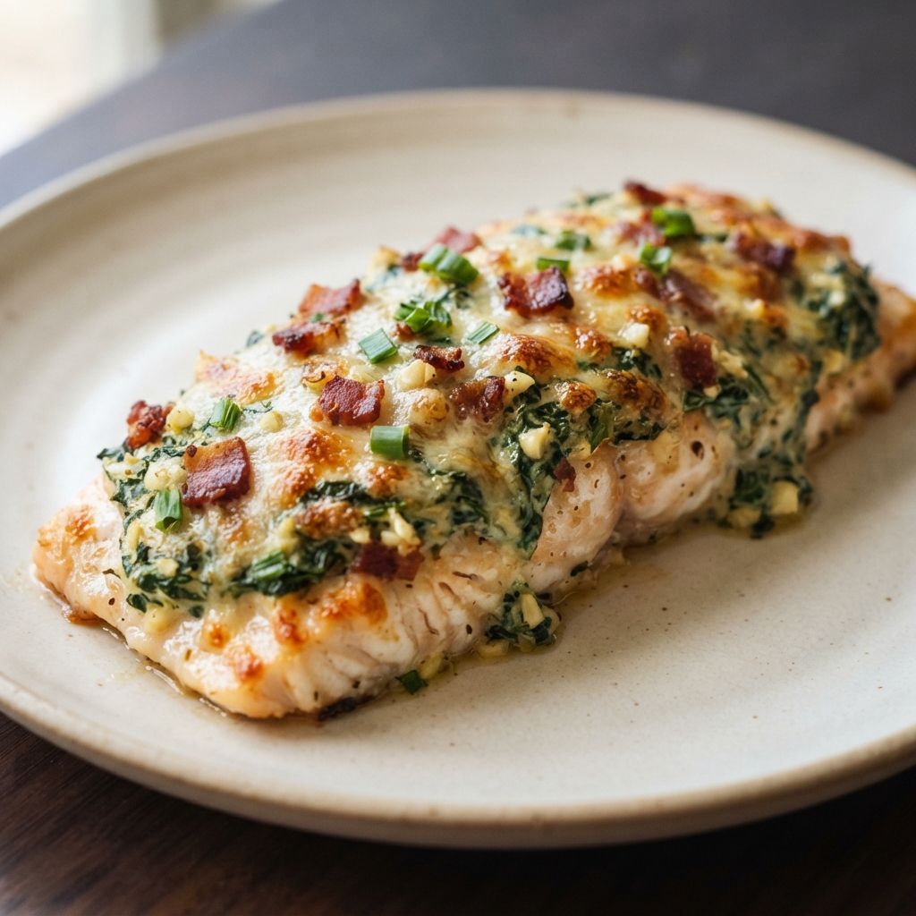 Rockefeller-Style Mahi Mahi