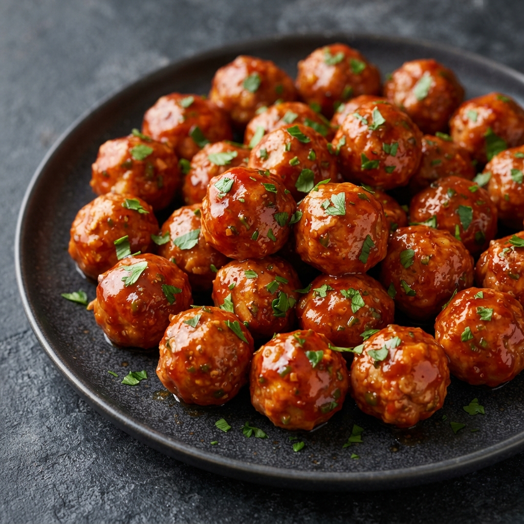 Firecracker Chicken Meatballs