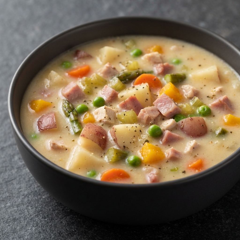 Creamy Potato and Ham Chowder