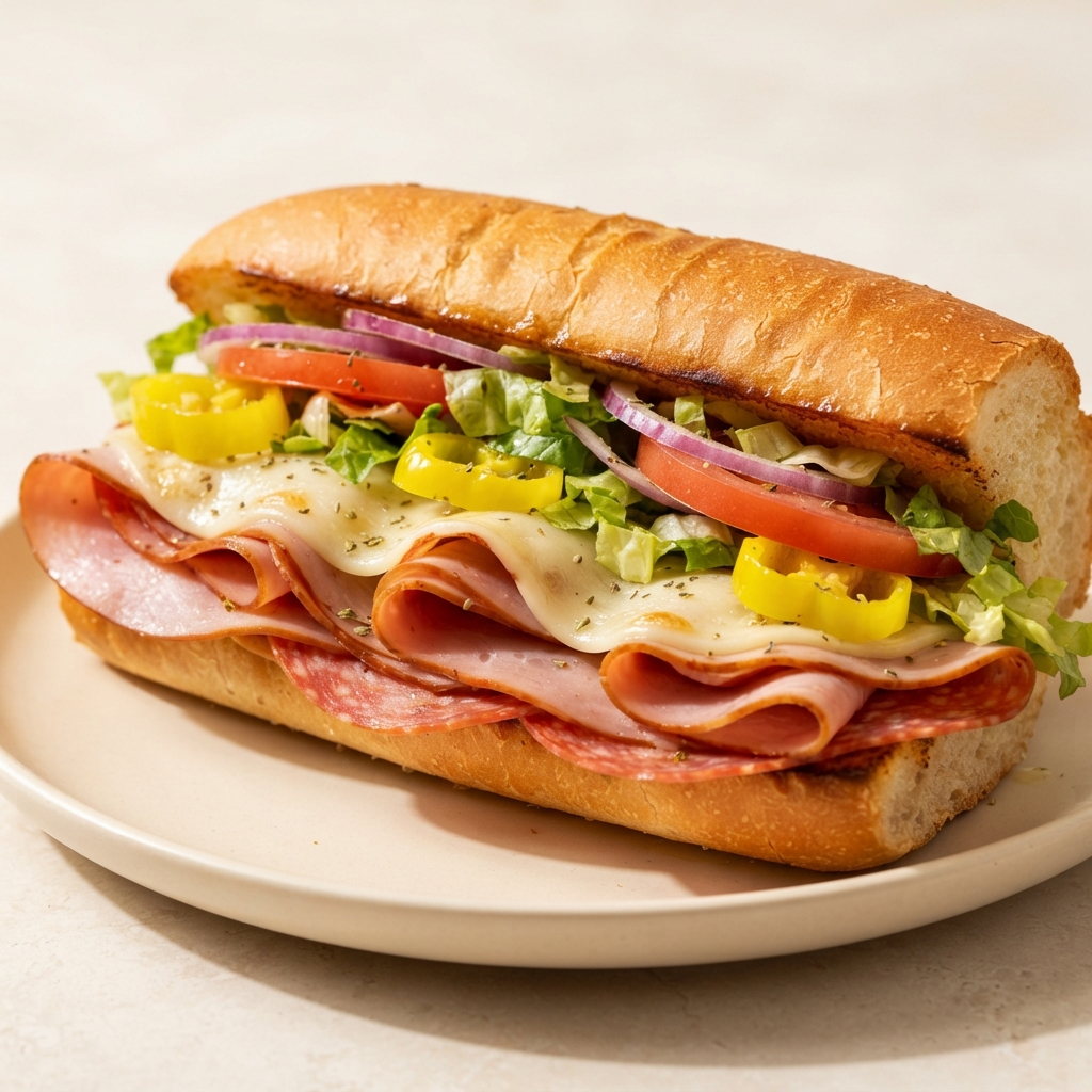 Toasted Italian Hoagie Sub