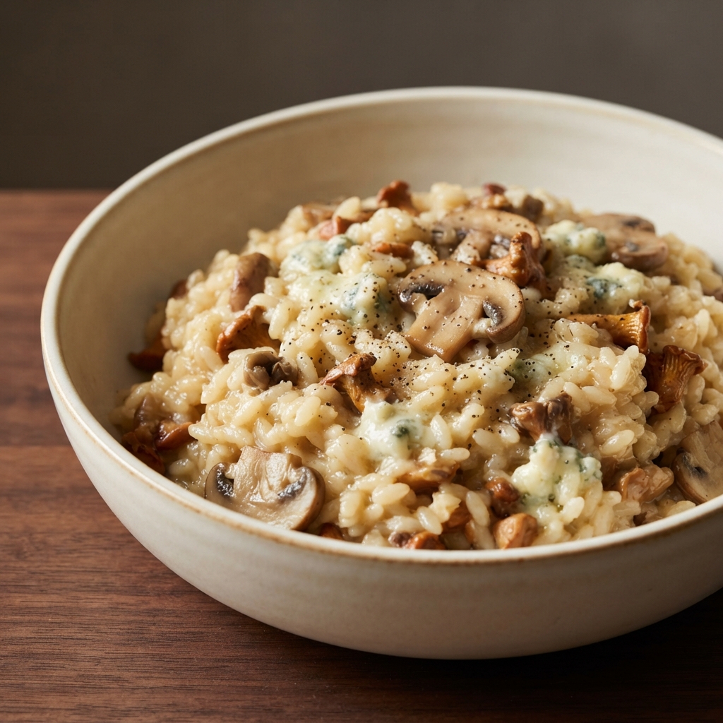 Creamy Wild Mushroom Risotto