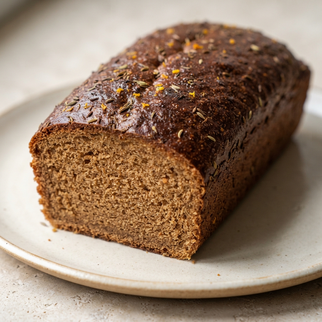 Sigtebrød: Danish Spiced Rye Loaf