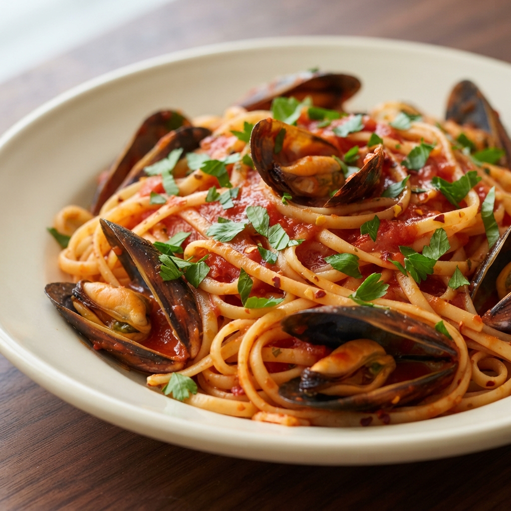 Mussels Marinara alla Amore