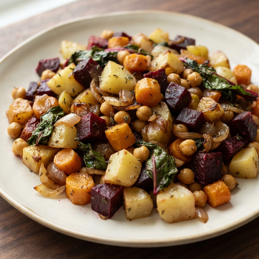 Herb-Roasted Root Vegetable Medley