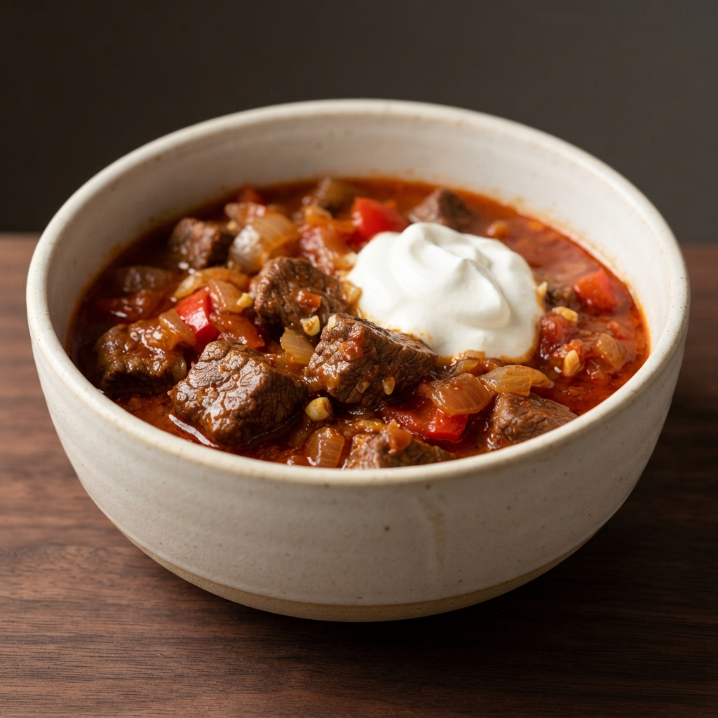 Pressure Cooker Hungarian-Style Goulash