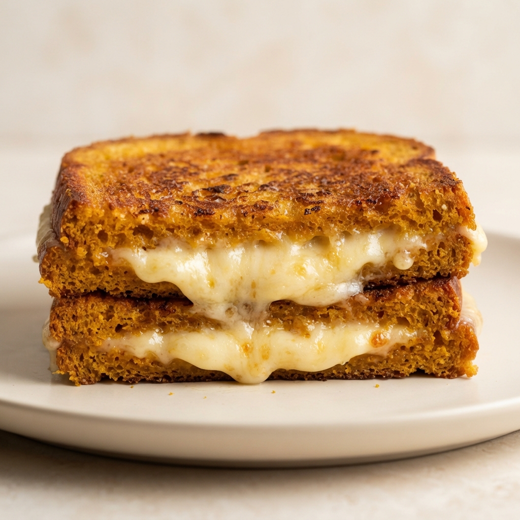 Grilled Cheese on Pumpkin Bread