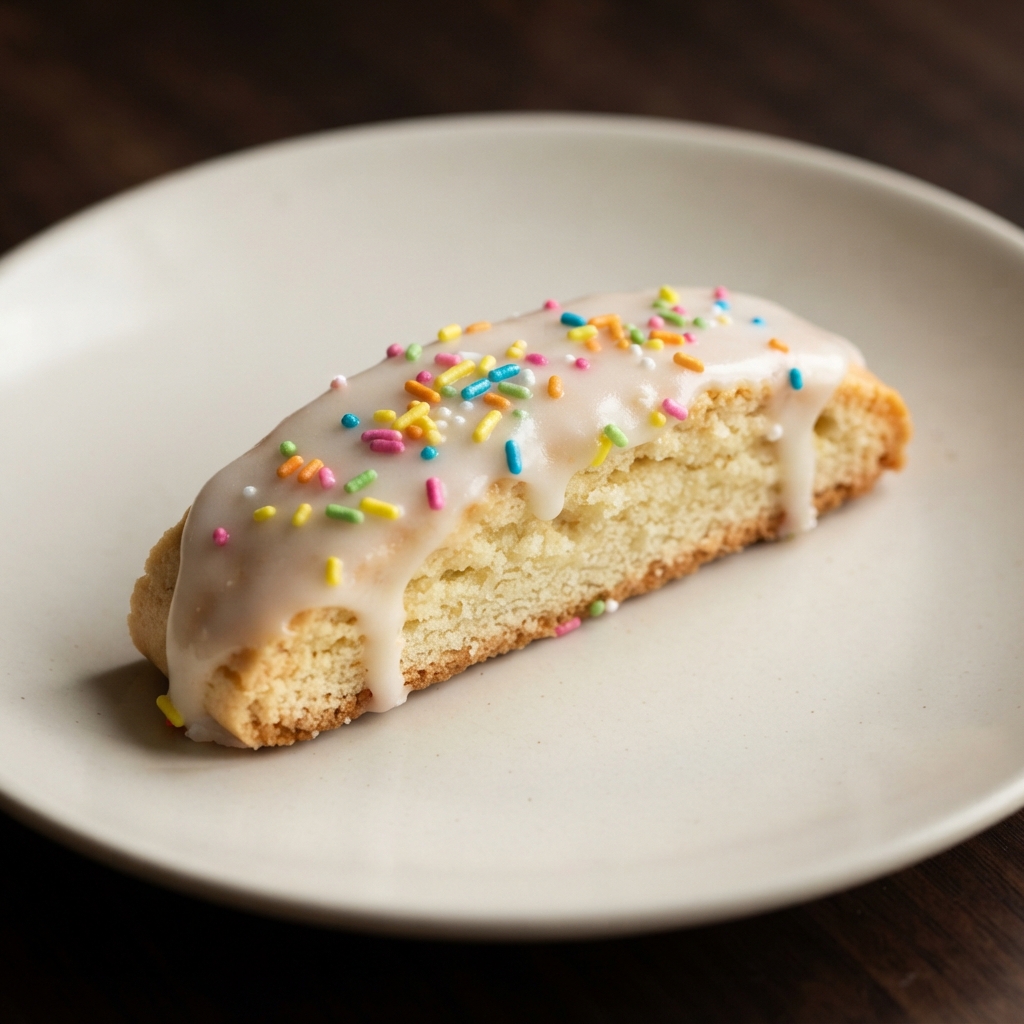 Anise-Glazed Italian Easter Biscotti Cookies
