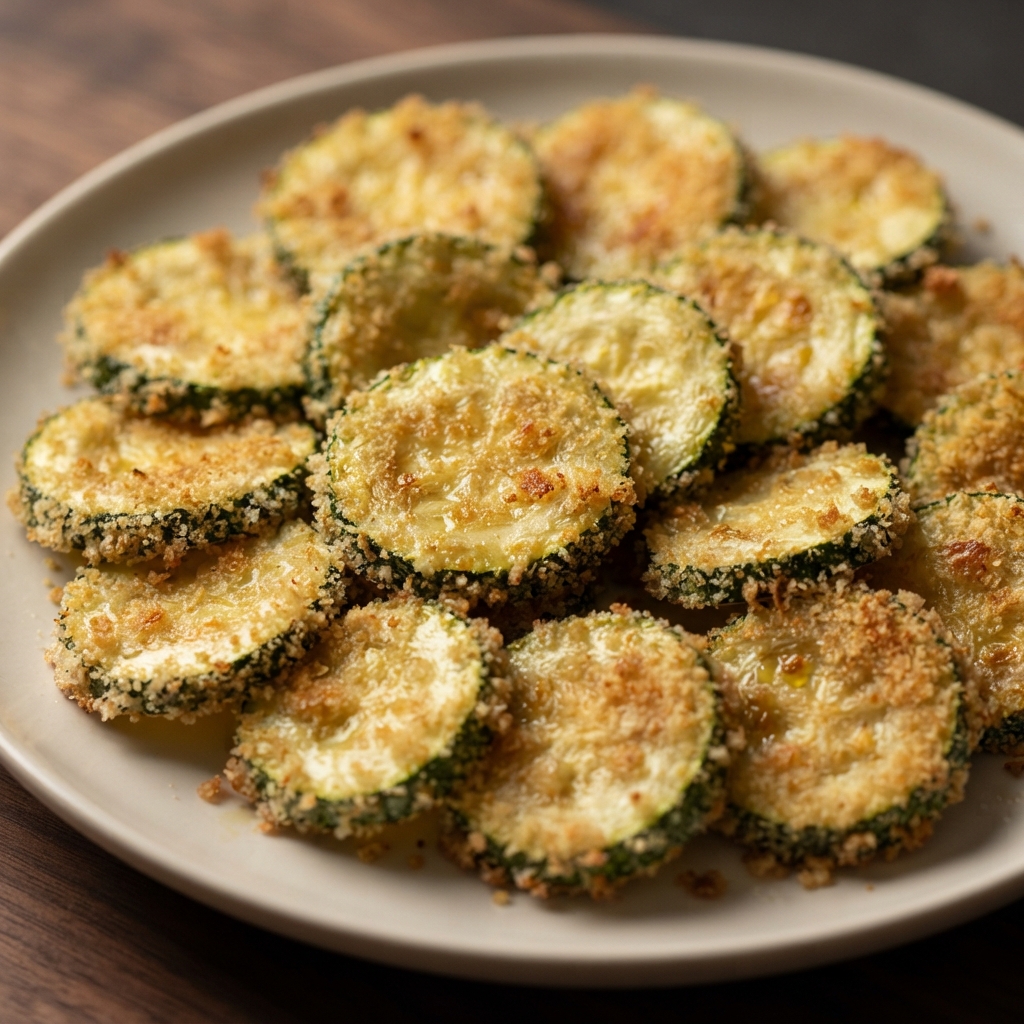 Quick Skillet Zucchini Rounds