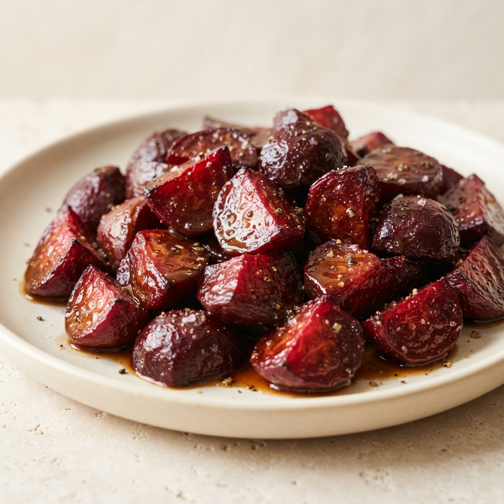 Maple-Balsamic Roasted Beet Salad