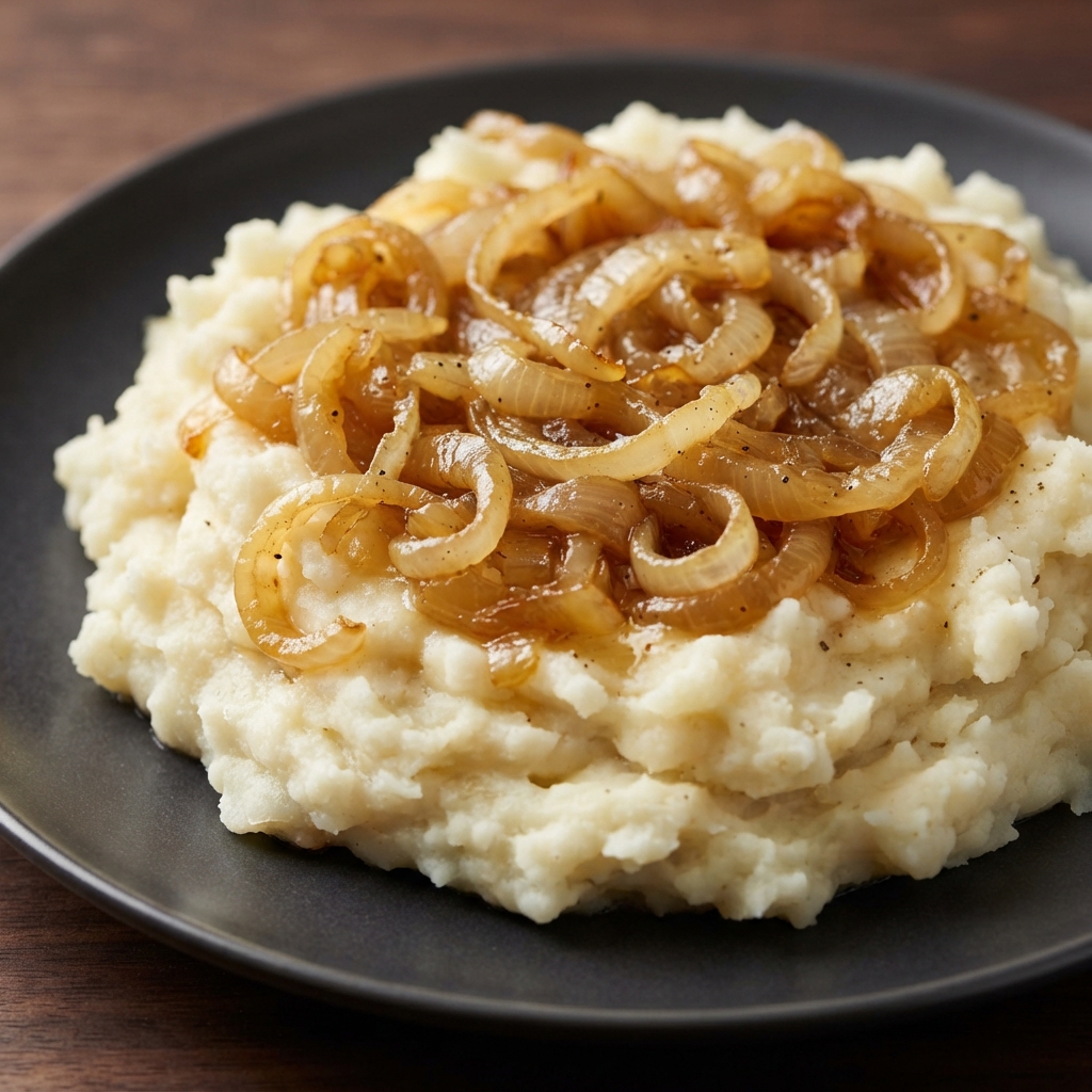 Caramelized Onion Mashed Potatoes