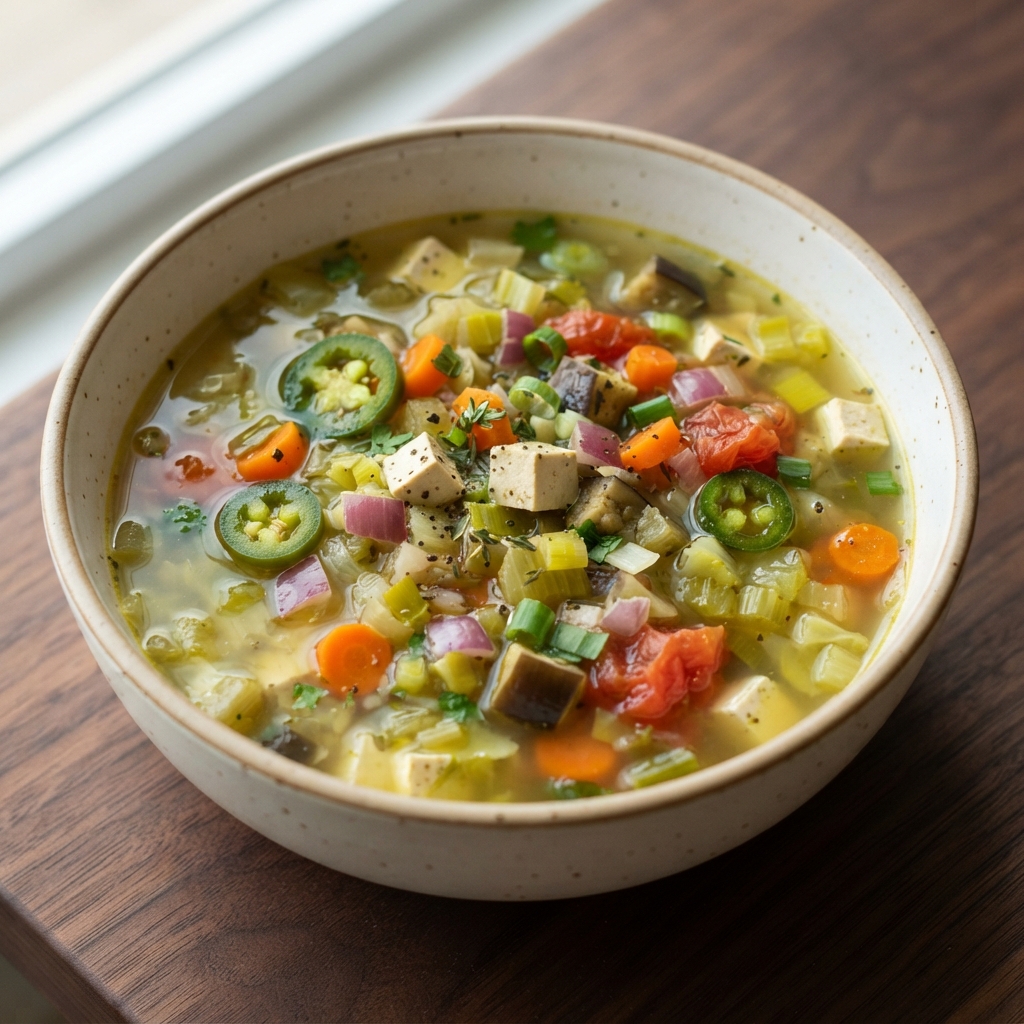 Hearty Vegan Veggie Soup