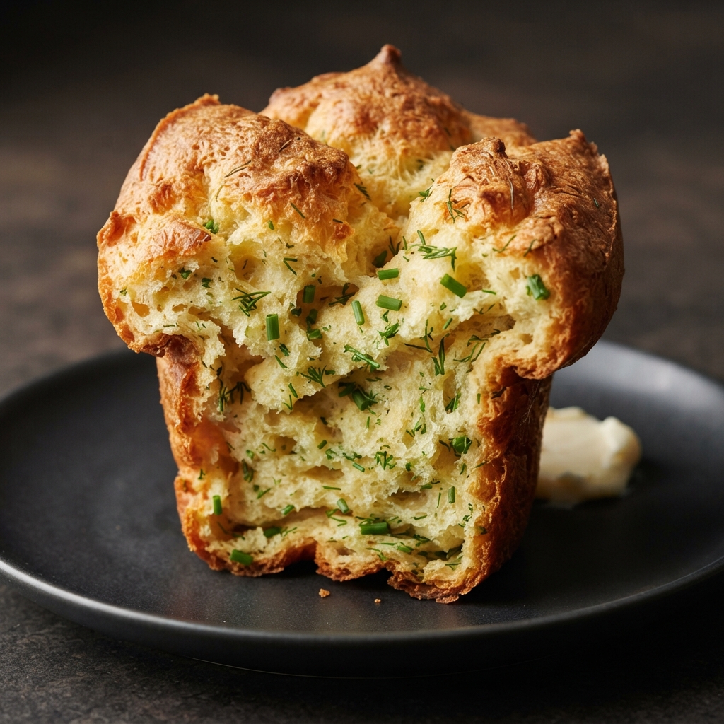 Herbed Spring Popovers
