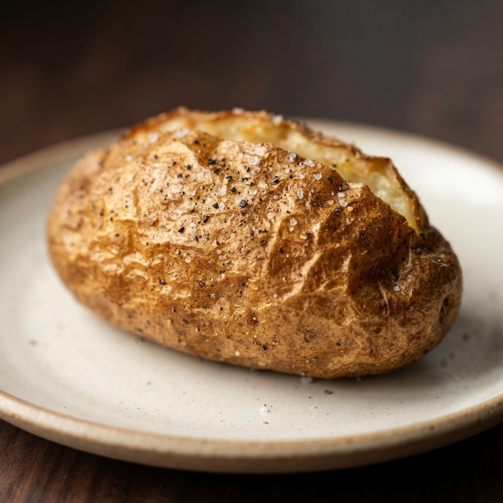 Air-Fried Crispy Baked Russet Potatoes