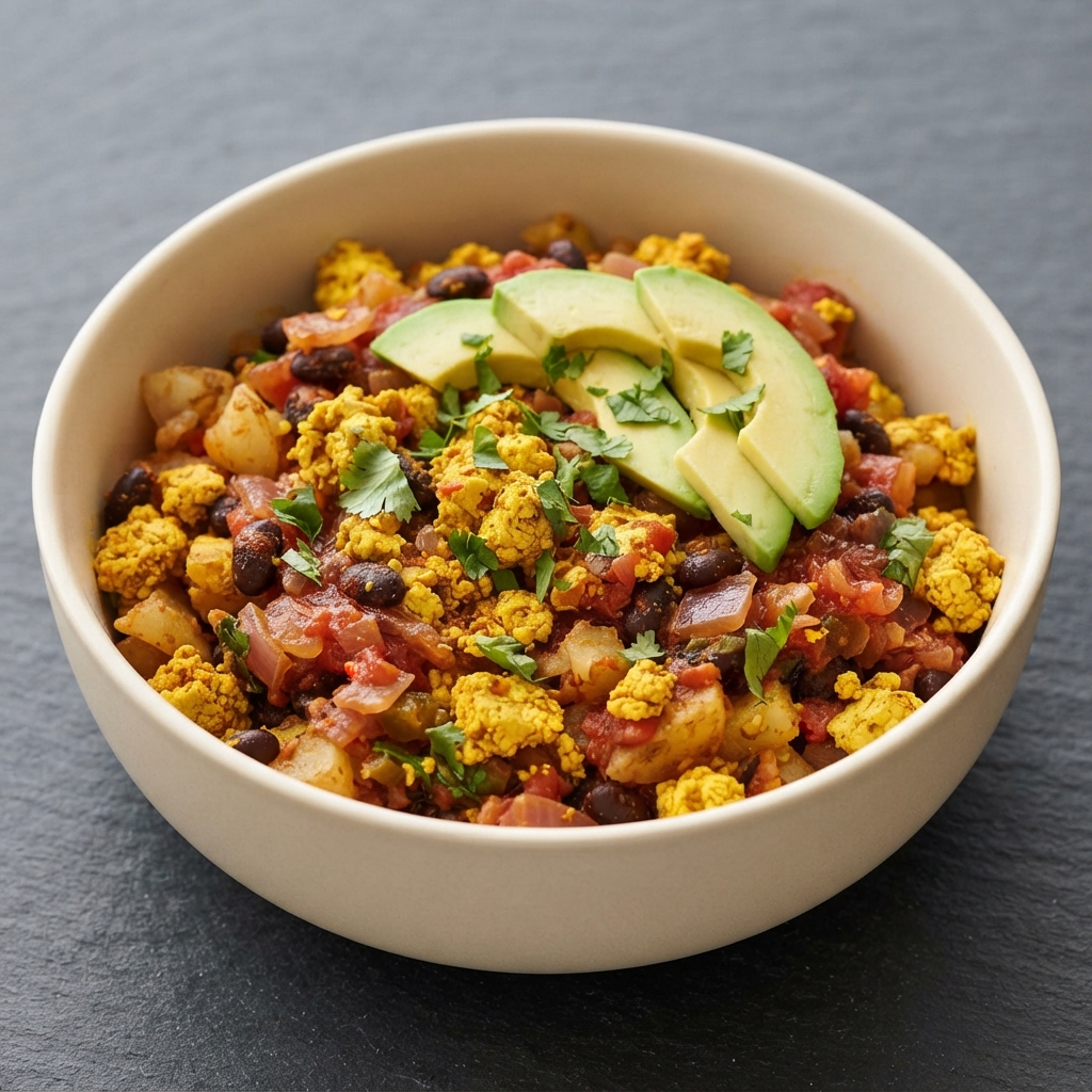 Tofu Burrito Bowl Breakfast