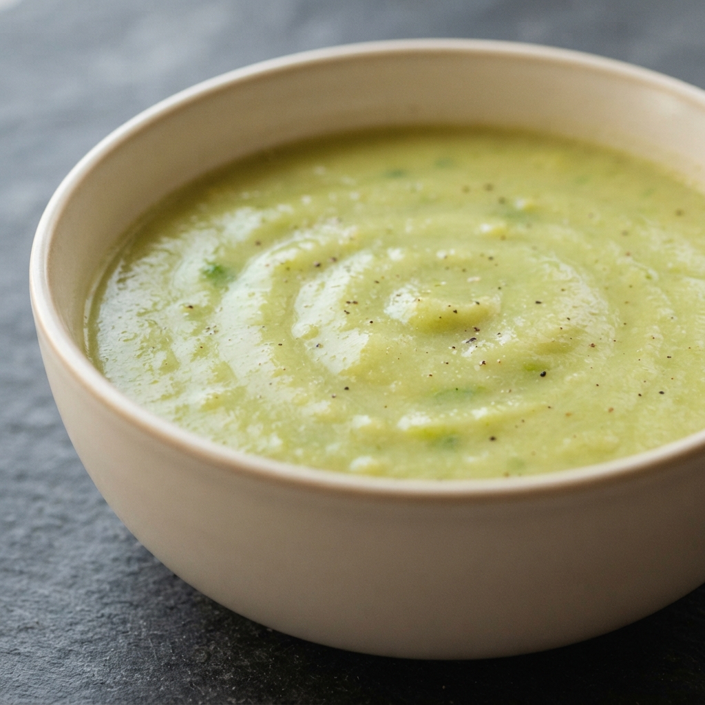 Quick Creamy Zucchini Soup
