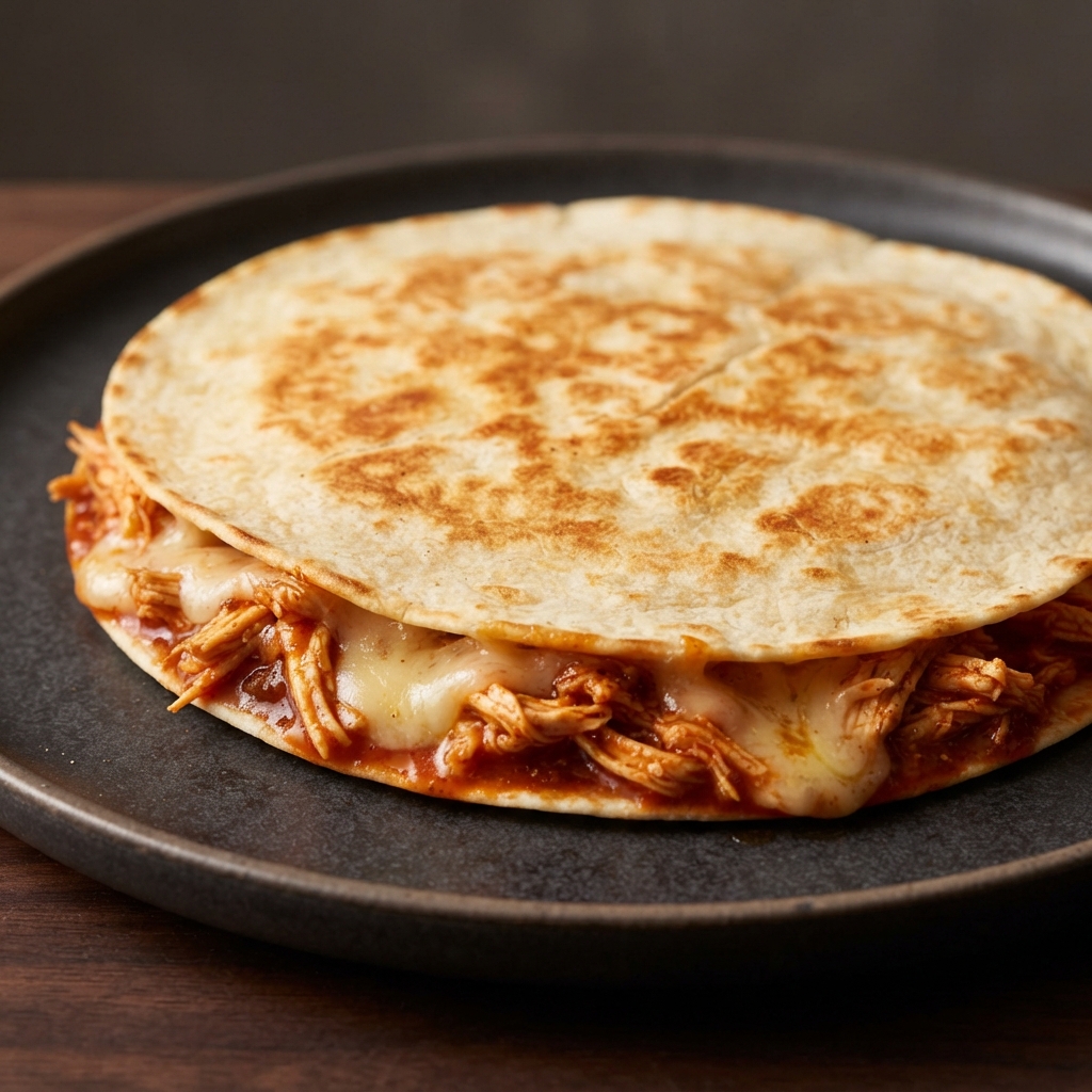 Crockpot Chicken Quesadillas
